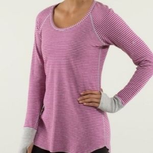 Lululemon Open Your Heart Reversible Long Sleeve
